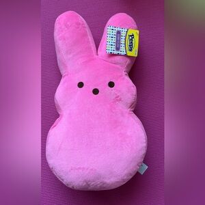 Peeps Pink Bunny Pillow